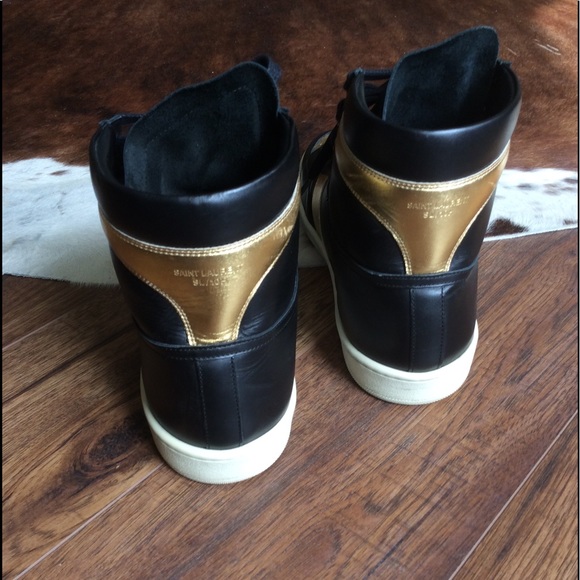 Saint Laurent Paris high top sneakers - Picture 8 of 13